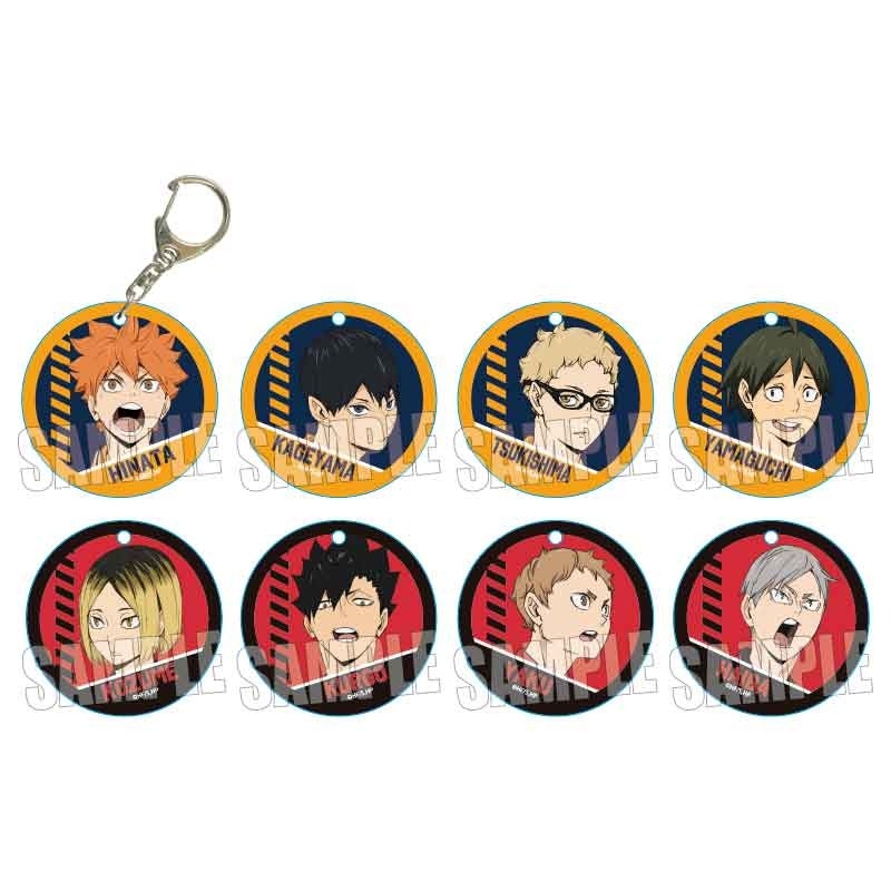 『ハイキュー!!』トレーディングやわらかクリアチャーム【BOX】rs1211