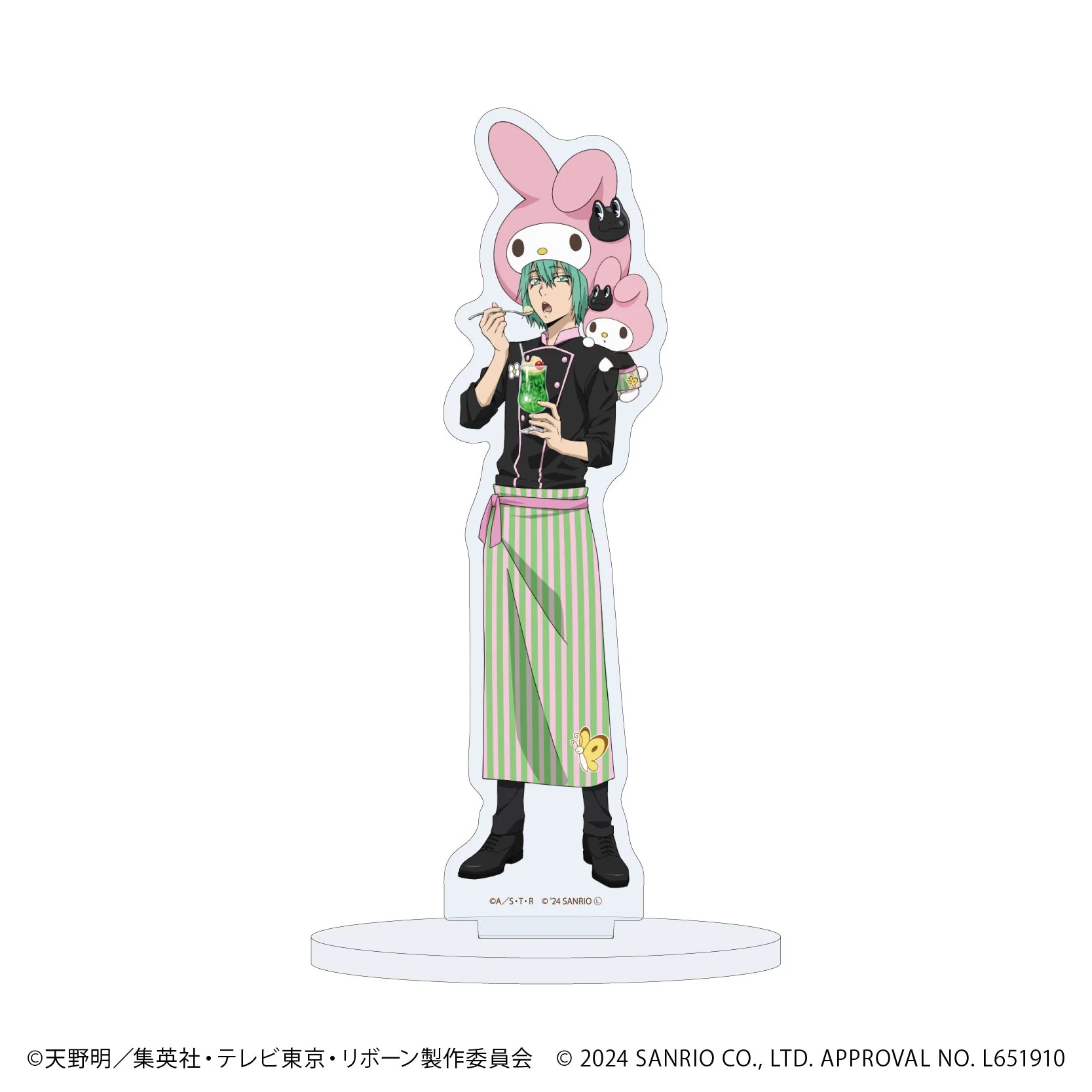 『家庭教師ヒットマンREBORN!×SANRIO CHARACTERS』アクリルスタンド27/フラン×マイメロディ rs1311