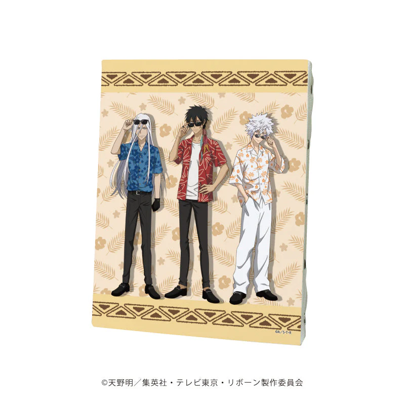 『家庭教師ヒットマンREBORN!』キャンバスボード09/XANXUS(10年後)&スクアーロ(10年後)&白蘭 アロハシャツVer.(描き下ろしイラスト) rs1311