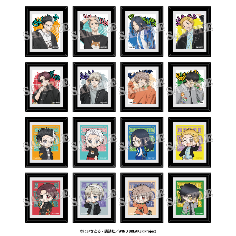 WIND BREAKER トレーディング マグネット ストリートver （全16種）16個入り rs1311